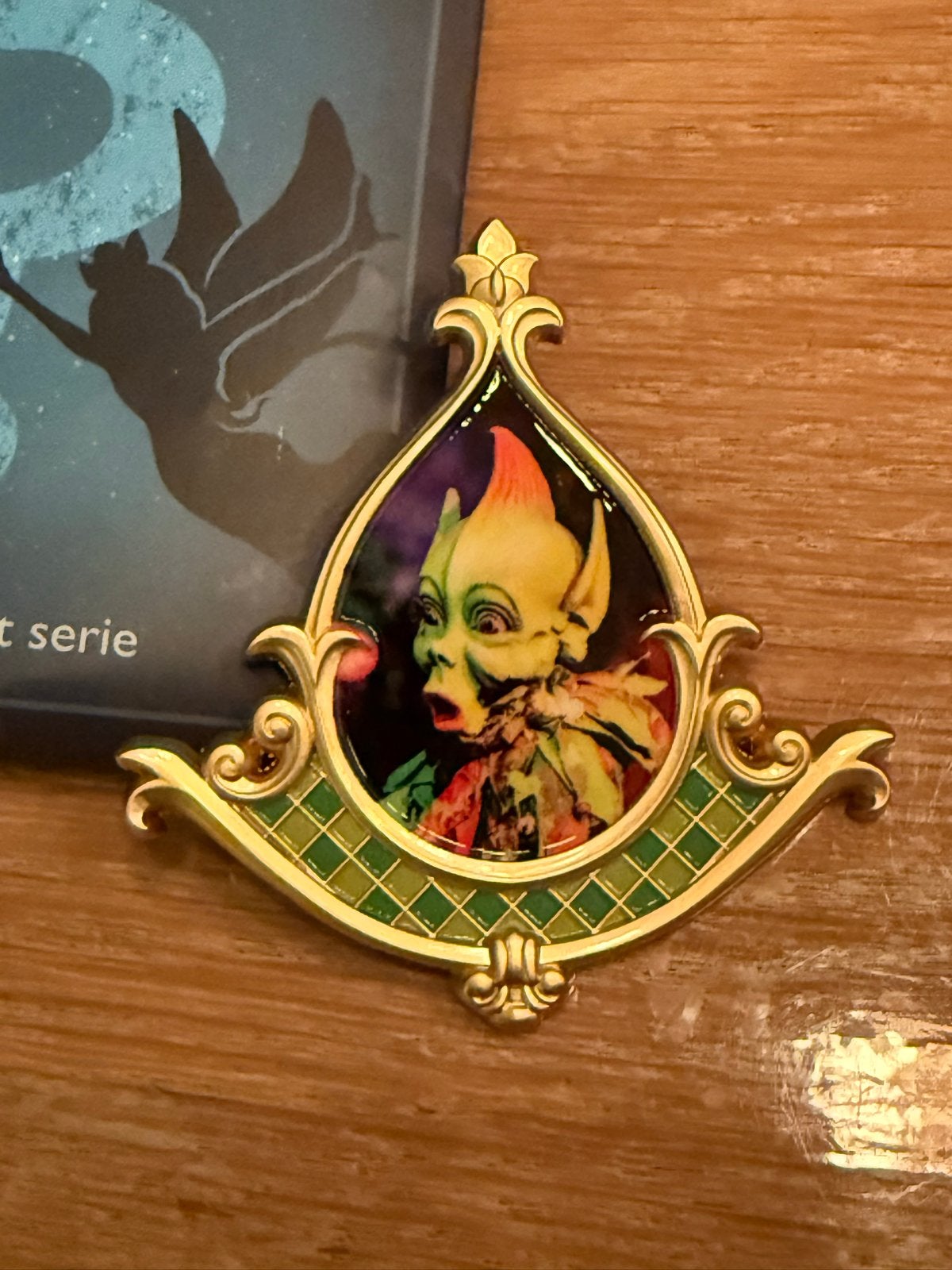 Droomvlucht Pin  groene trol Efteling Pin, Verzamelen, Ophalen of Verzenden, Nieuw, Button of Speldje