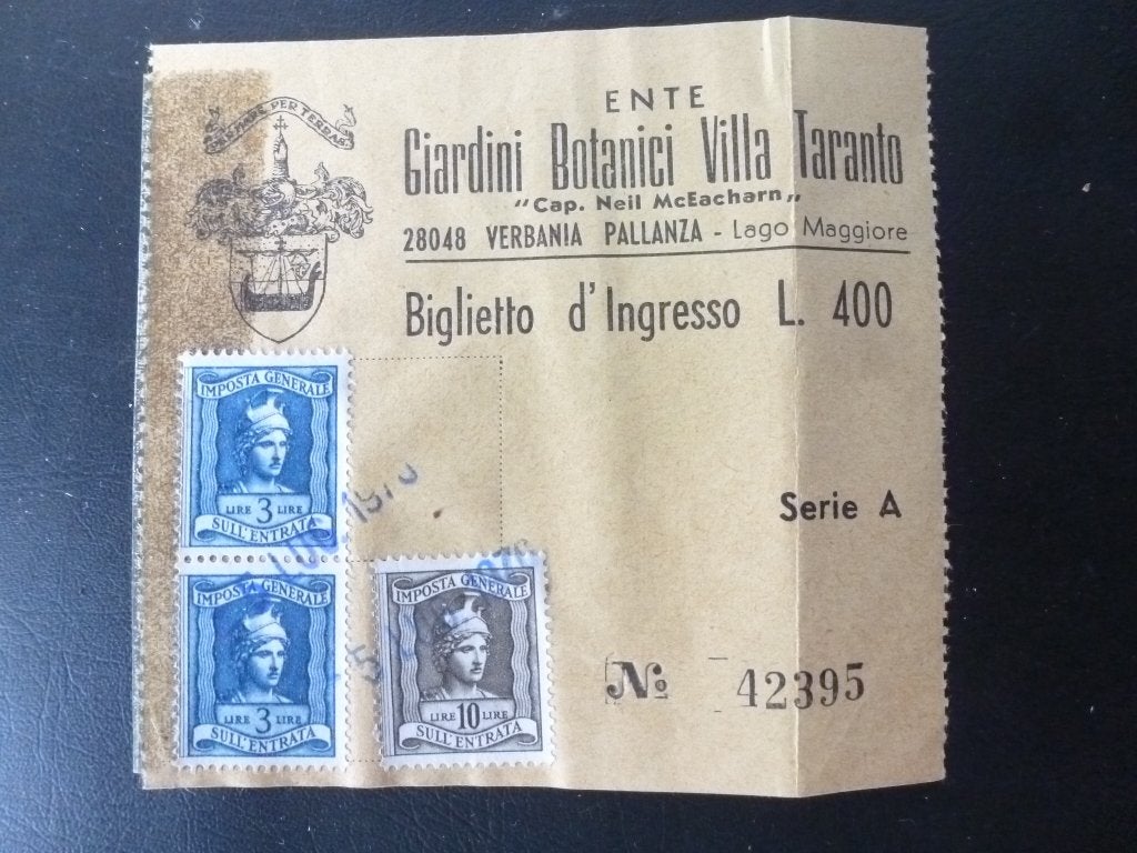 Cinderella Italie belastingzegels., Verzenden, Gestempeld, Overige thema's