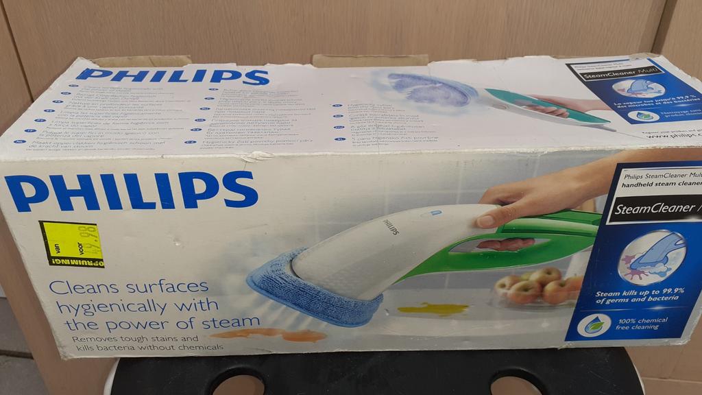 Philips stoomapparaat, Ophalen, Nieuw