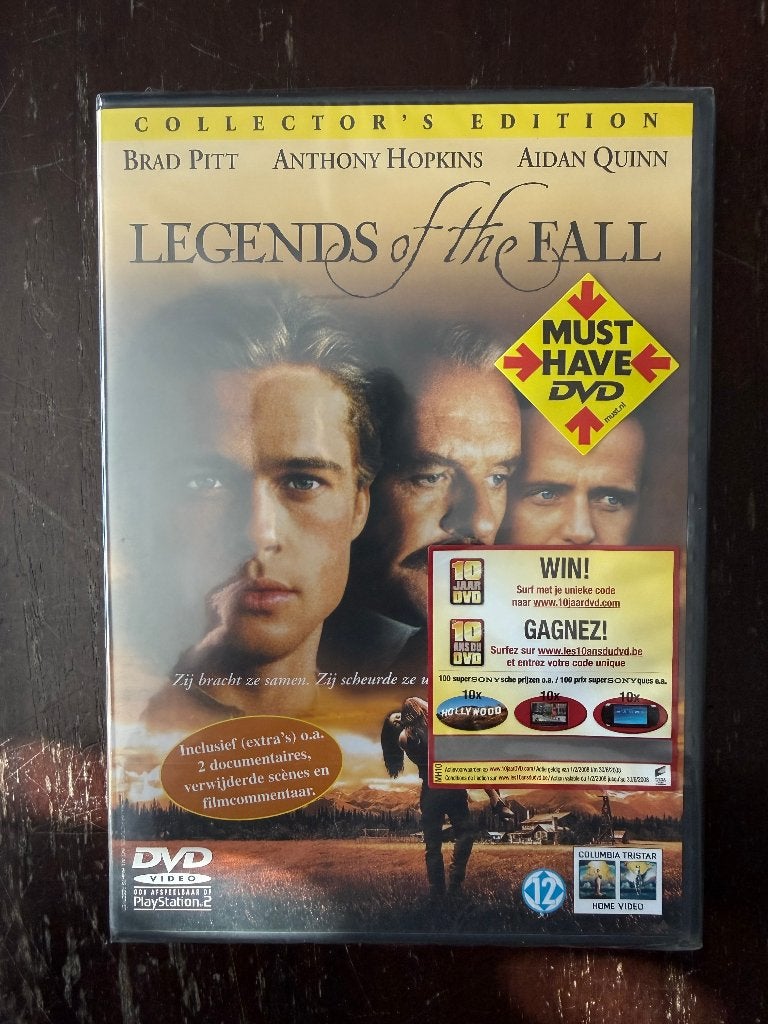 Legends of the Fall DVD nog nieuw in seal met Brad Pitt, Bonusmateriaal, Duits, Nieuw in verpakking, Vanaf 12 jaar