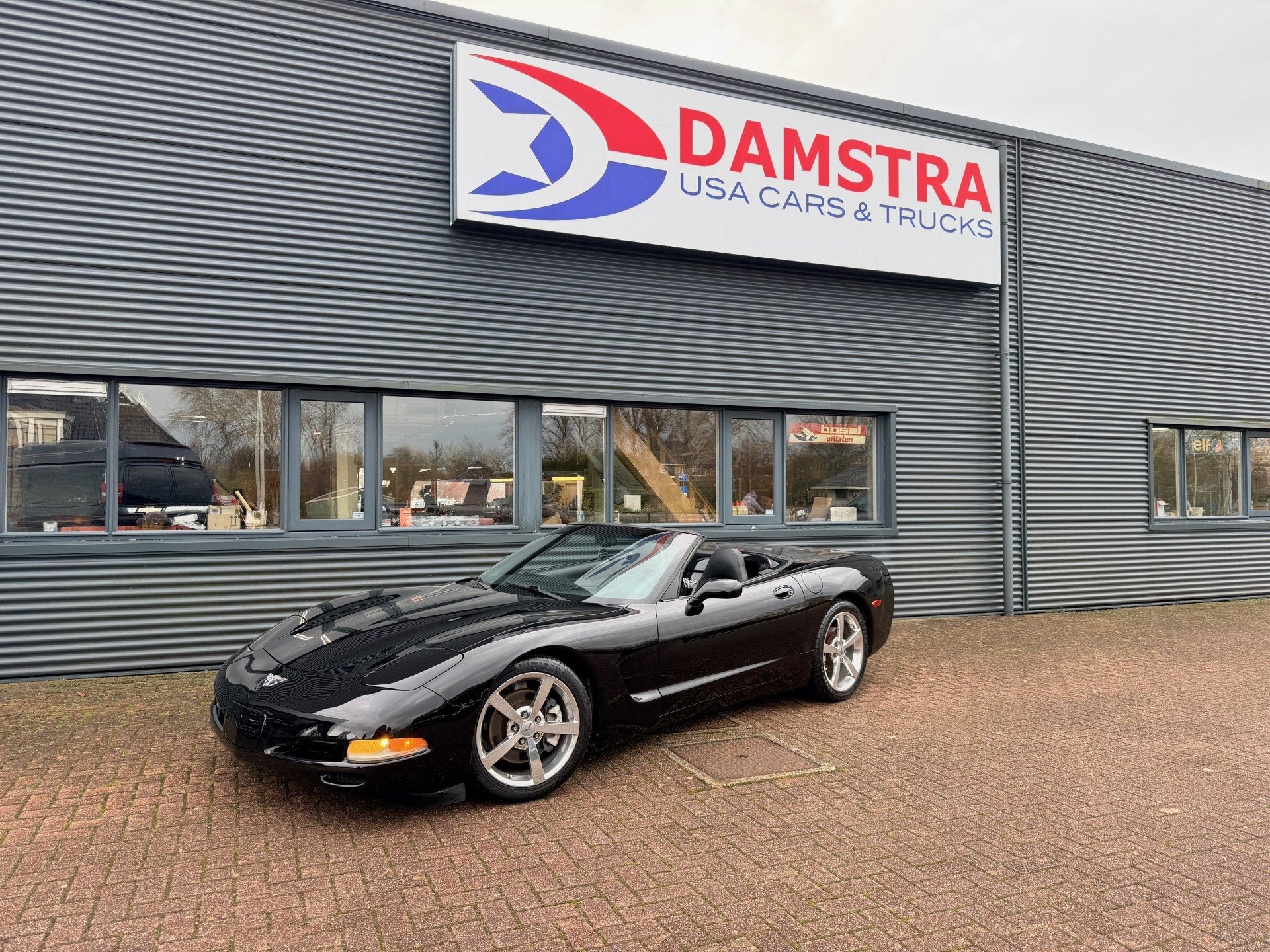Chevrolet Corvette Corvette 5.7 Convertible 50th anniversary, Auto's, Automaat, Gebruikt, Cabriolet, Zwart
