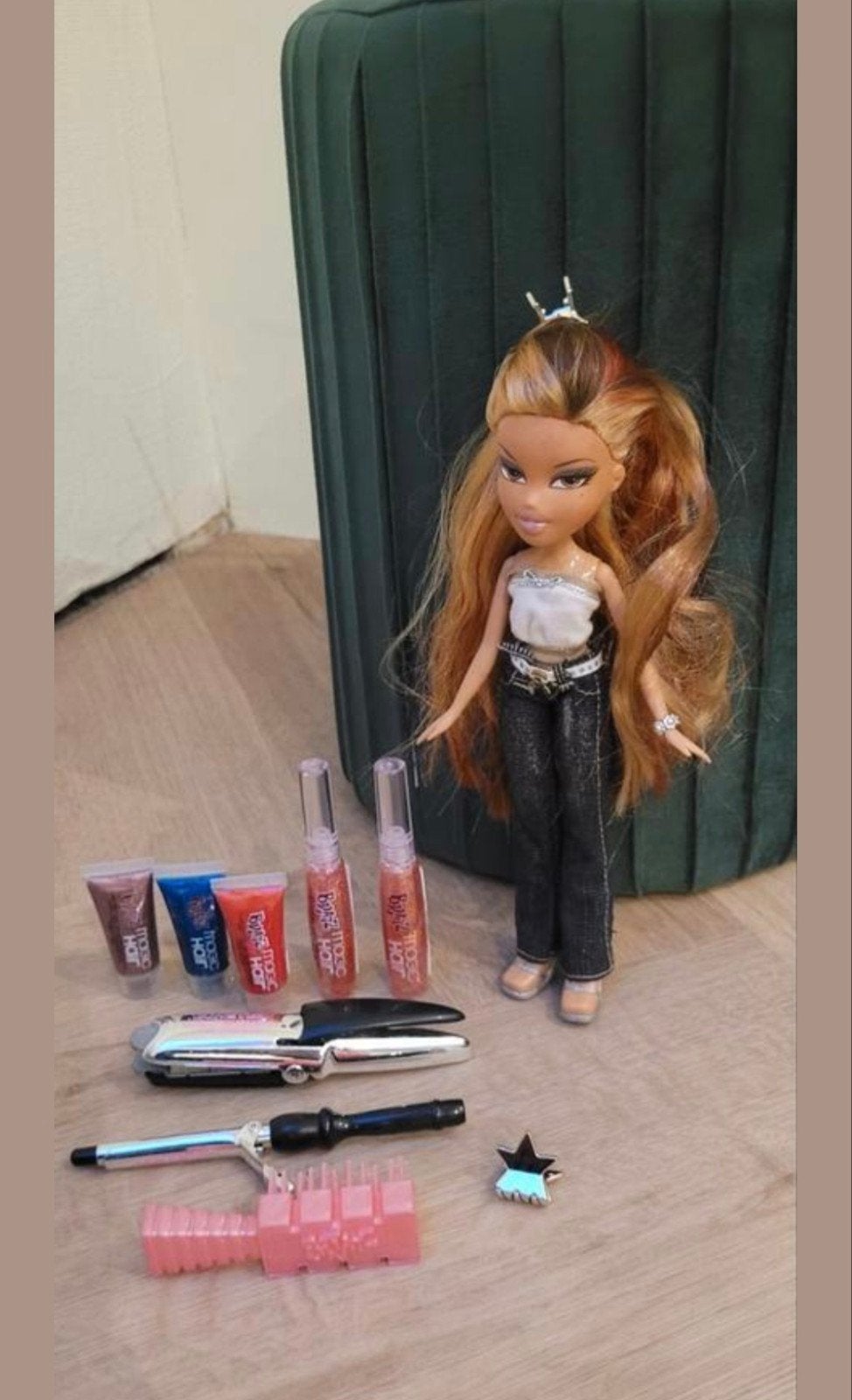 Bratz MGA Yasmin Magic Hair Limited Edition 2001, Ophalen of Verzenden, Gebruikt, Fashion Doll