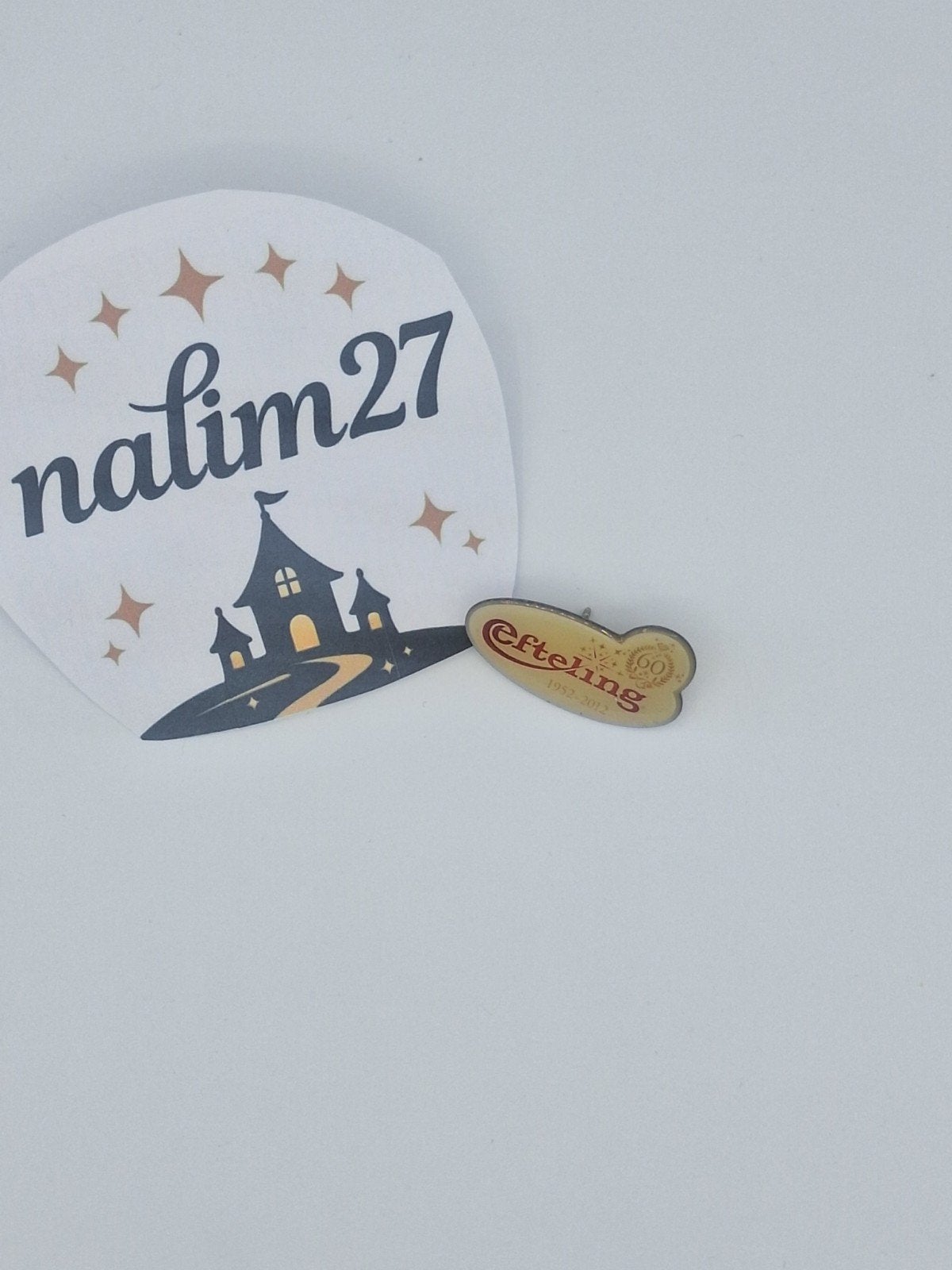 efteling 60 jaar pin, Ophalen of Verzenden, Nieuw, Button of Speldje