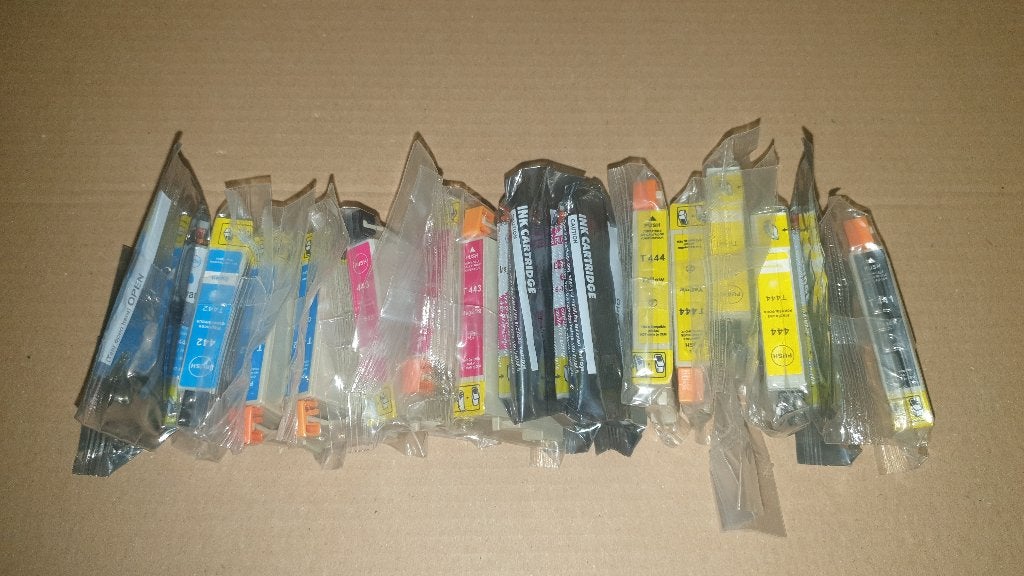 Nieuwe Epson inkt cartridges T0441 --T0442 - T0443 en T0444, Ophalen of Verzenden, Nieuw, Cartridge, Epson