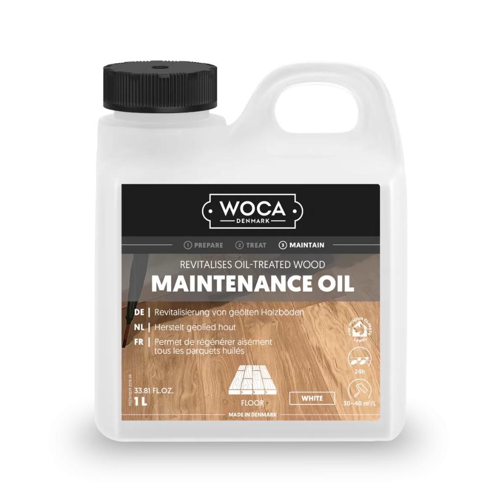 Woca Onderhoudsolie wit voor houten vloer, Doe-het-zelf en Verbouw, Wit, Nieuw, Beits, Ophalen of Verzenden