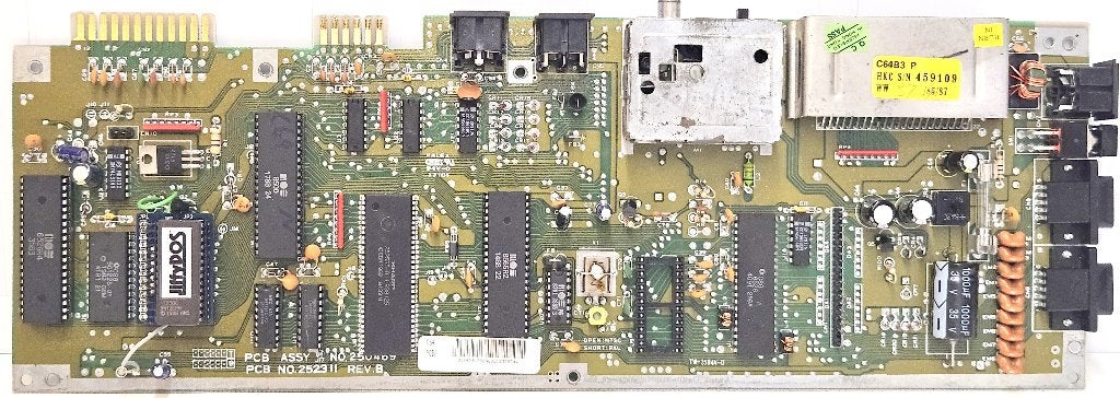 Commodore 64 C64 C64C shortboard + schakelbare JiffyDOS Chip, Computers en Software, Vintage Computers, Ophalen of Verzenden