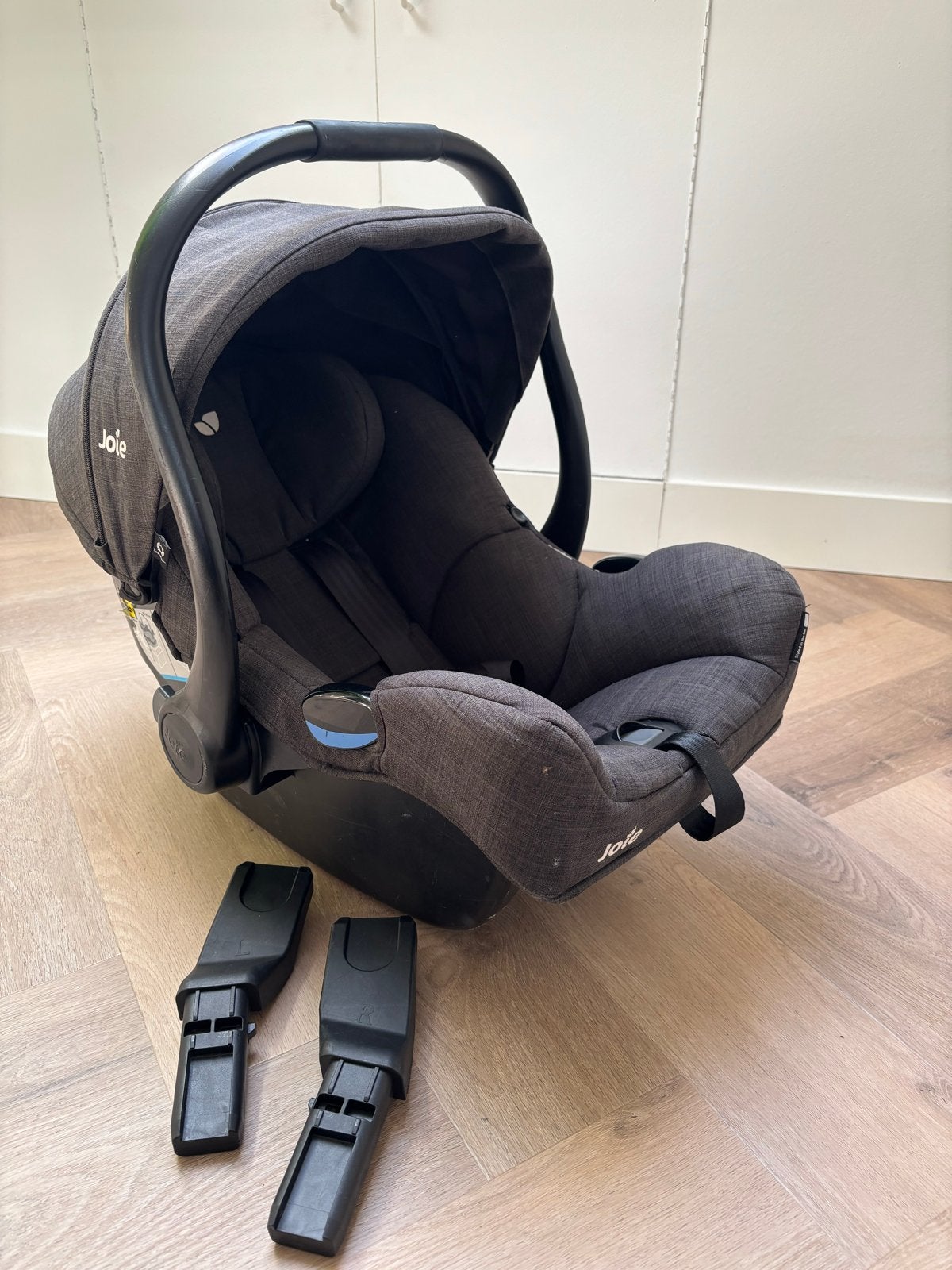 Joie i-Gemm baby-autostoeltje maxicosi evt dubatti adapters, Verstelbare rugleuning, 0 t/m 13 kg, Ophalen, Overige merken