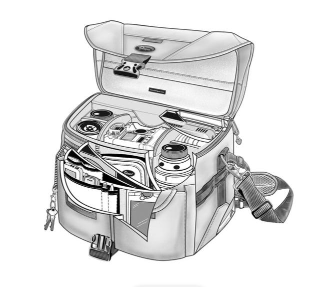 Lowepro Stealth Reporter D550 AW schoudertas zgan, Ophalen of Verzenden, Zo goed als nieuw, Schoudertas, Lowepro
