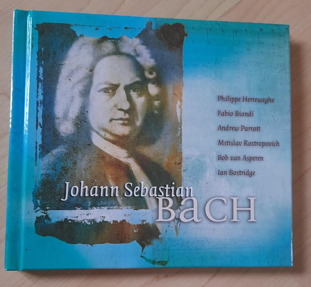 CD MET BOEKJE JOHANN SEBASTIAN BACH, Ophalen of Verzenden, Zo goed als nieuw