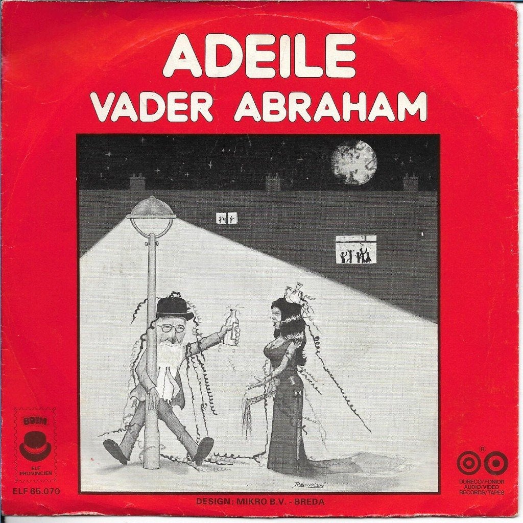 Vader Abraham - Adeile, Ophalen of Verzenden, Gebruikt, 7 inch, Nederlandstalig
