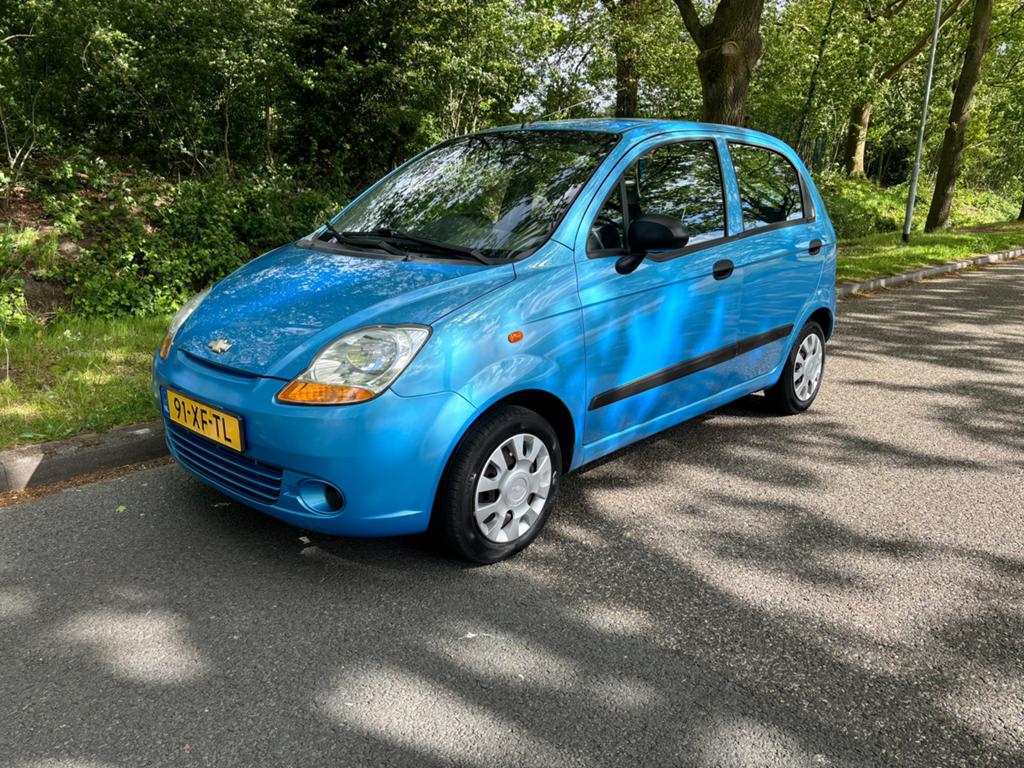 Nette Chevrolet Matiz 0.8 Airco Nieuwe Apk 105.000 Nap, Auto's, Voorwielaandrijving, Matiz, Bedrijf, Handgeschakeld