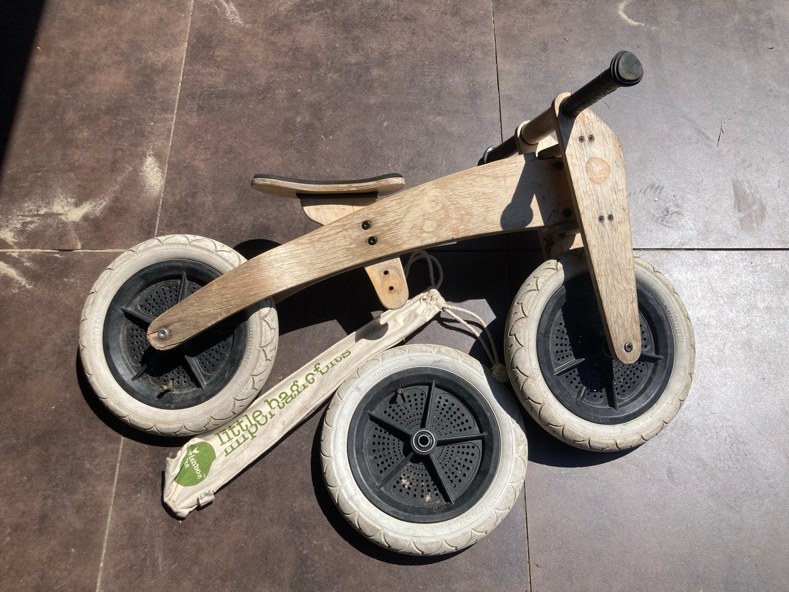 Wishbone Loopfiets 2-in-1 (2 of 3 wielen), Ophalen, Gebruikt, Loopfiets
