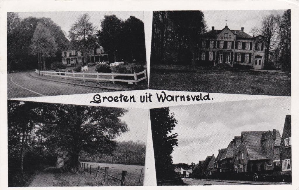 GA1477 Groeten Warnsveld Huize Baank Vorden Gerstekamp 1958, Verzenden, 1940 tot 1960, Gelopen, Gelderland