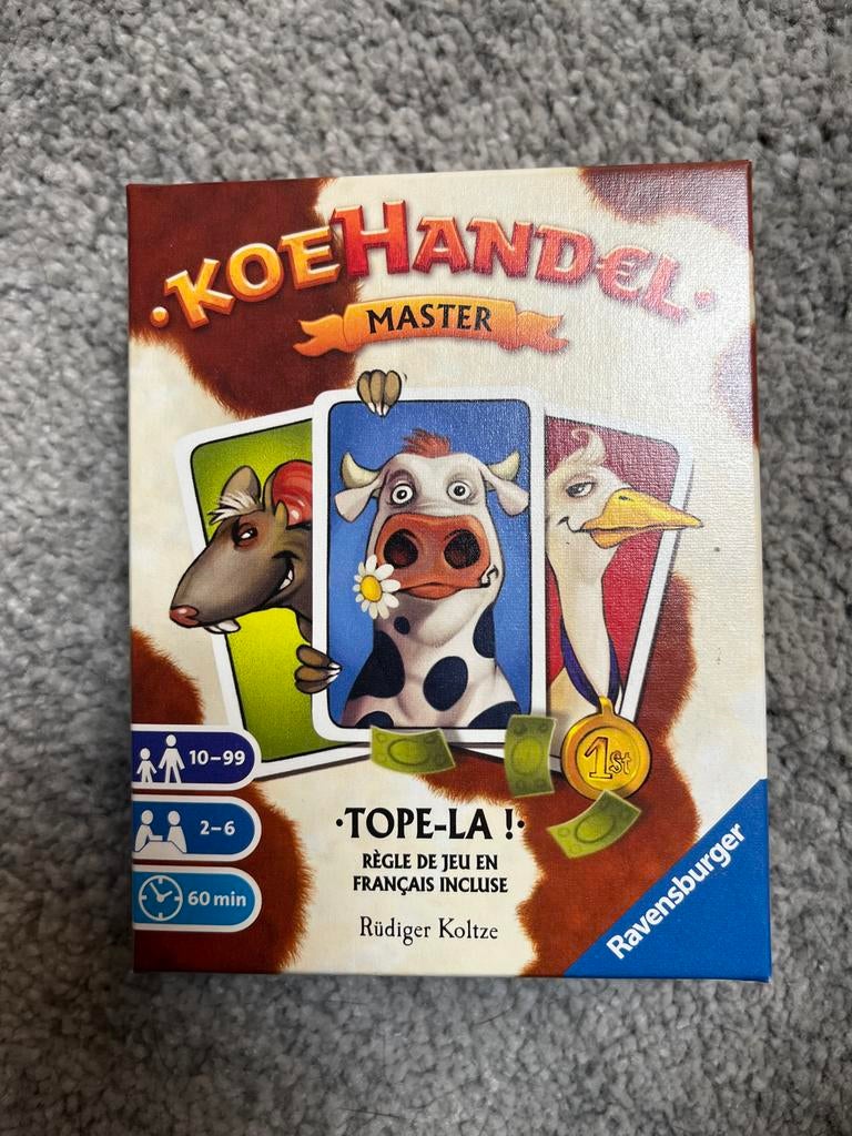 Koehandel Master - Zo goed als nieuw, Drie of vier spelers, Ophalen of Verzenden, Zo goed als nieuw