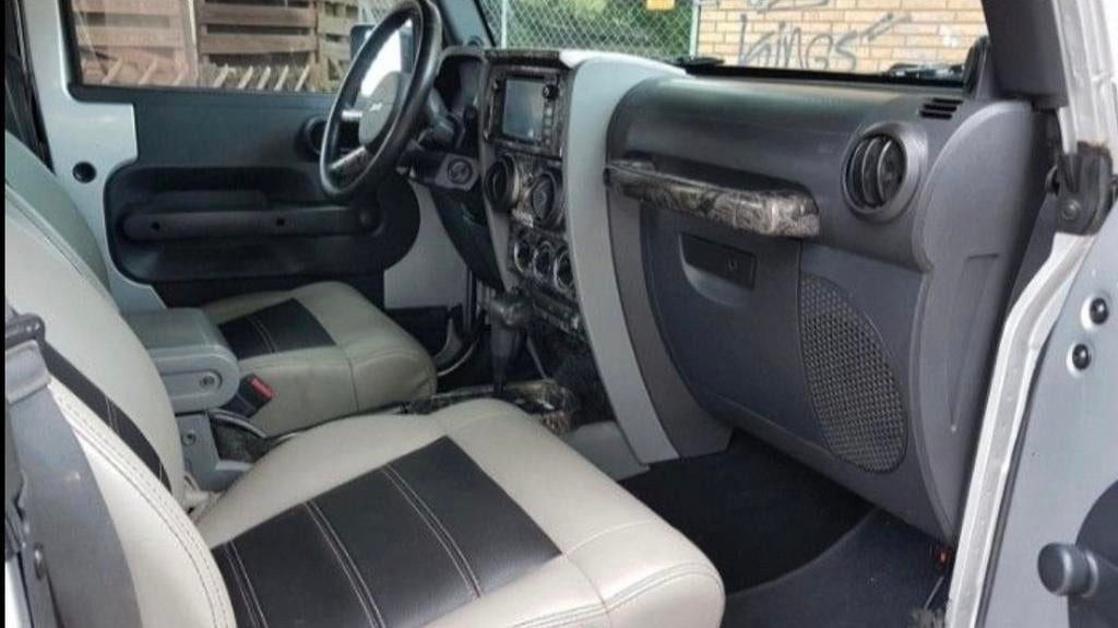 ‼️JEEP WRANGLER JK 3.8 V6 RUBICON 200PK AUT HARD/SOFTTOP‼️, Automaat, Zwart, 1715 kg, 2000 kg