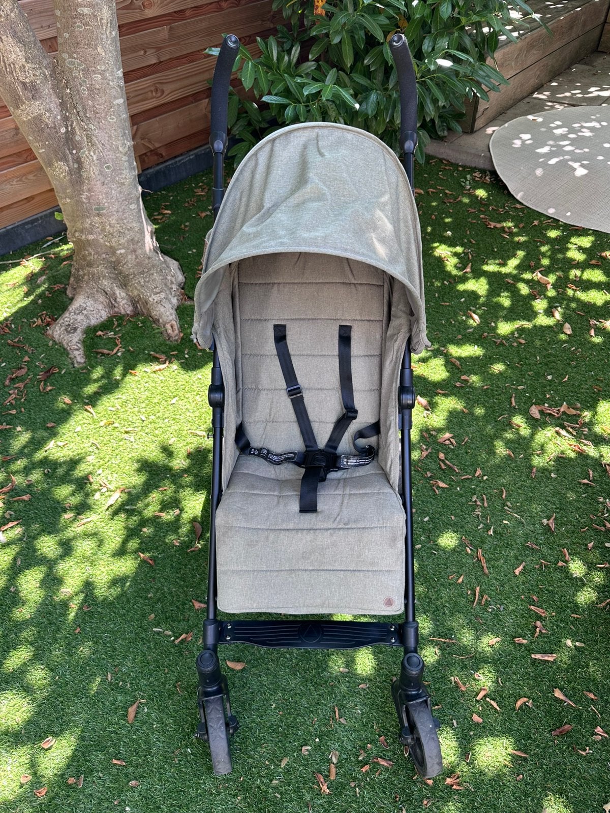 Groene Topmark paraplubuggy, Kinderen en Baby's, Buggy's, Ophalen, Zo goed als nieuw, Overige merken, Regenhoes