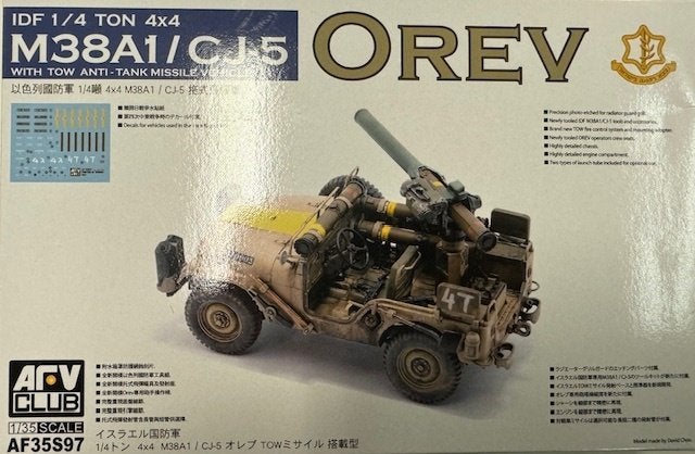 Coelianmodels, AFV Club 35S97, M38A1/CJ5 Orev, 1/35, € 29,99, Overige merken, Tank, 1:32 tot 1:50, Nieuw