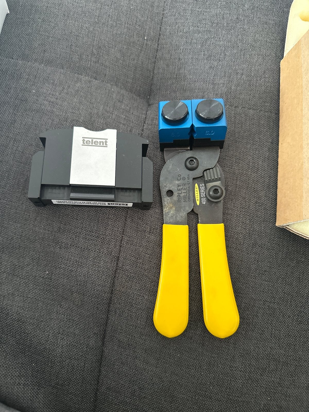 Telent Ripley Co Miller  krimptang glasvezel gereedschap, Doe-het-zelf en Verbouw, Ophalen, Nieuw, Tang, Overige merken
