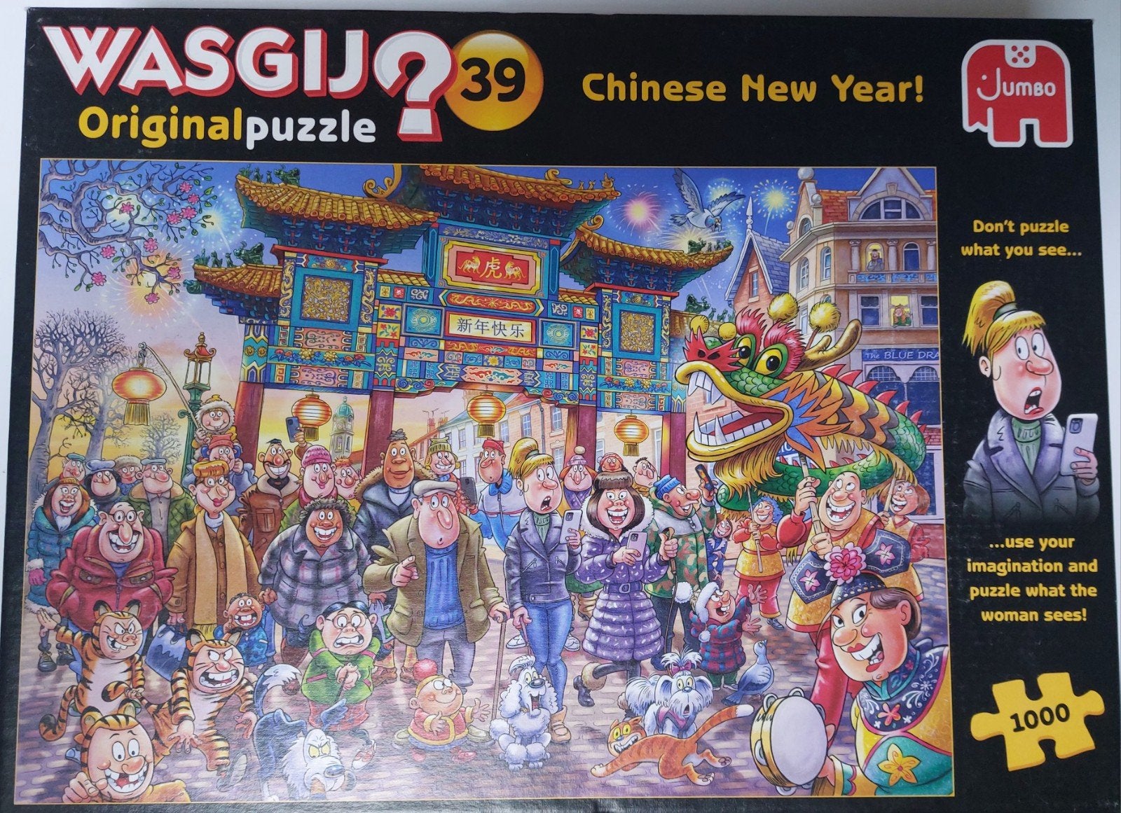 Wasgij Puzzels, Ophalen, 500 t/m 1500 stukjes, Zo goed als nieuw