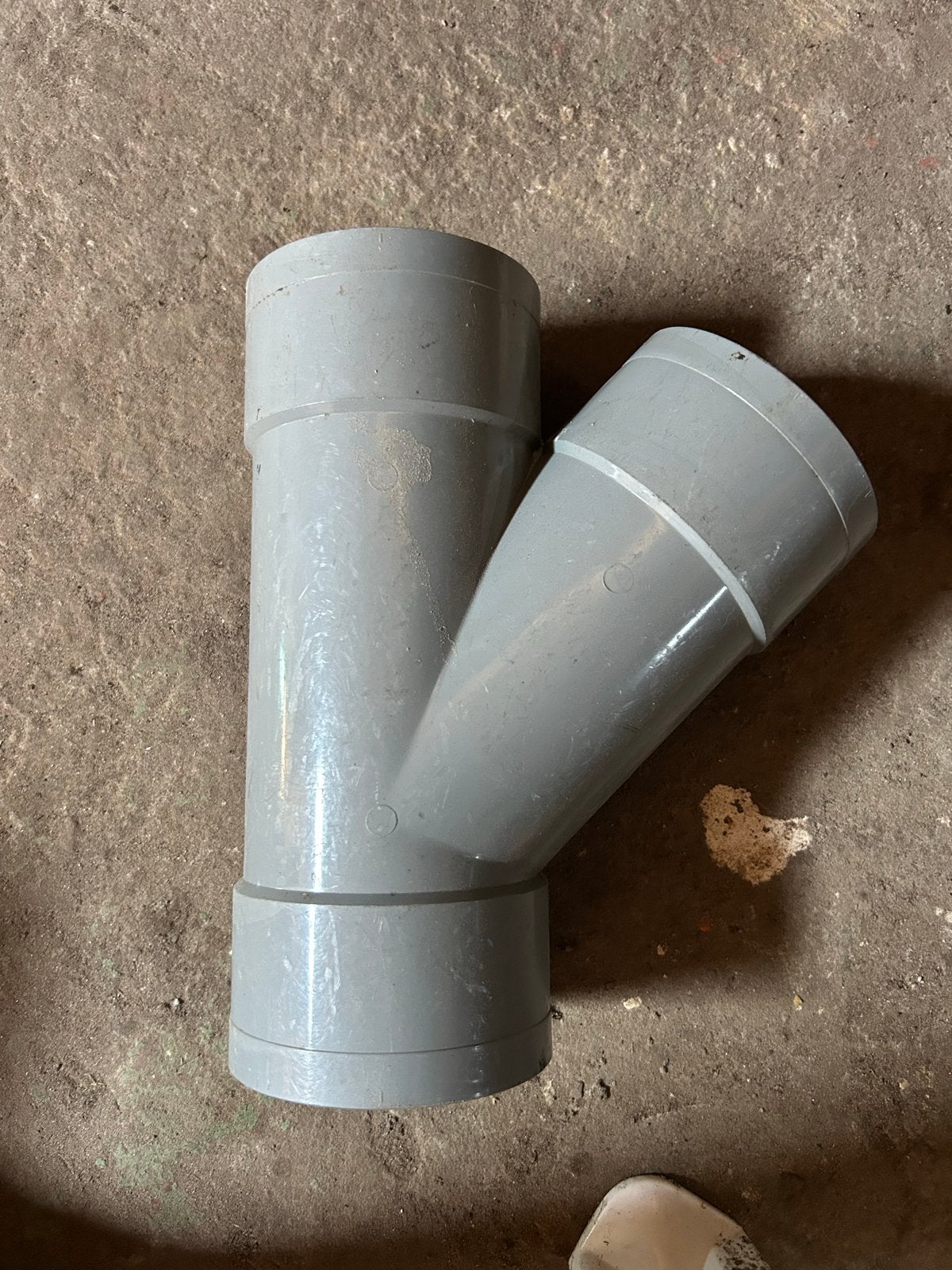 PVC T-stuk 110mm 45 graden, Tuin en Terras, Ophalen, Gebruikt