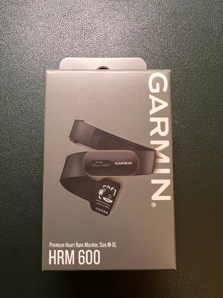 Garmin HRM 600 hartslagmeter (Nieuw in doos) maat M-XL, Sport en Fitness, Hartslagmeters, Ophalen of Verzenden, Nieuw, Garmin