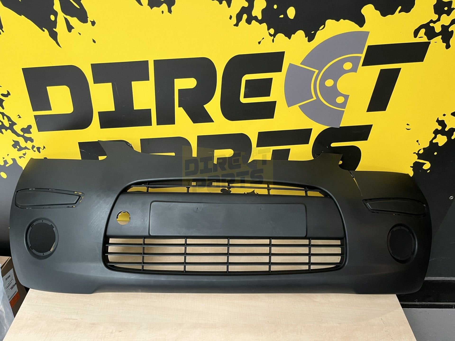 Hyundai i10 (10/07-1/11) voorbumper (zwart structuur) Origin