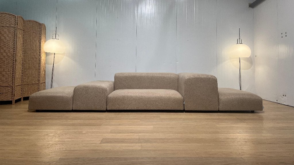 NIEUW Living Divani Extra Wall 6-delig NP €16875 GARANTIE, Huis en Inrichting, Www.designplaats.nl, Rechte bank, Stof, Design Bank Bankstel Zetel Modulair Living Divani