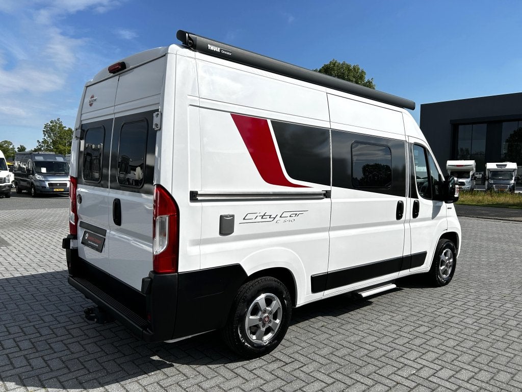 Bürstner City Car 540 Dwarsbed/5.40m/2020/euro-6/bu, Caravans en Kamperen, Fiat, Bedrijf, Tot en met 3, Bürstner