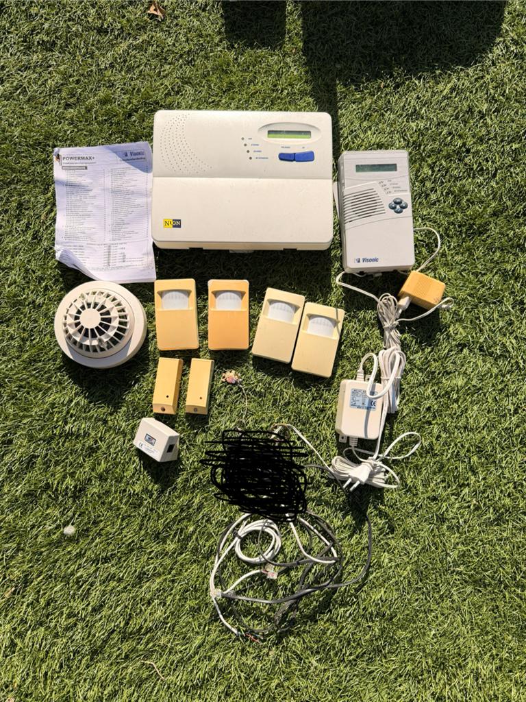 Visonic PowerMax Plus Draadloos Alarm – Complete set, Ophalen of Verzenden