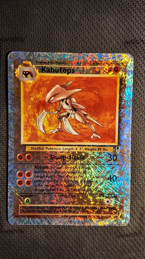 Kabutops 27 Legendary Collection | Pokemon kaart, Ophalen, Zo goed als nieuw, Losse kaart, Foil