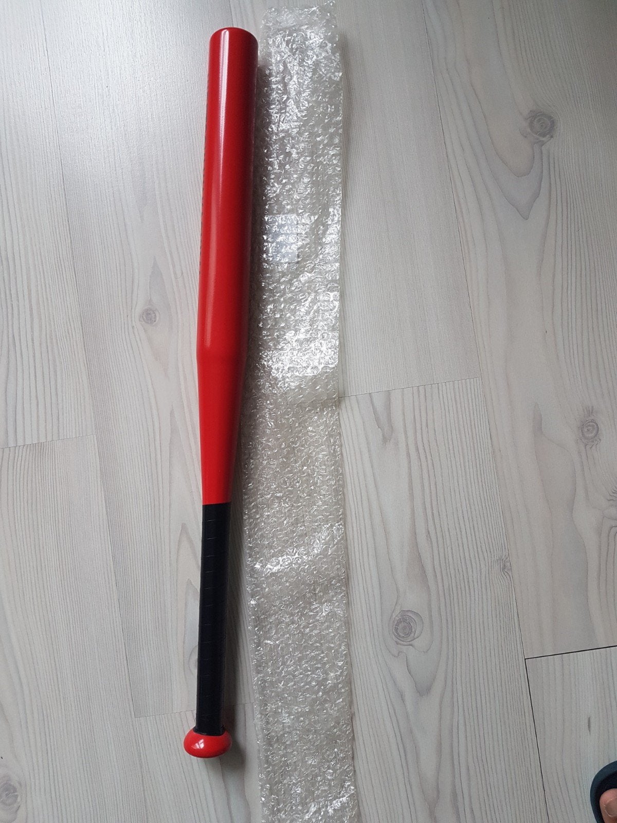 Aluminium honkbalknuppel rood, Ophalen of Verzenden, Nieuw, Handschoen