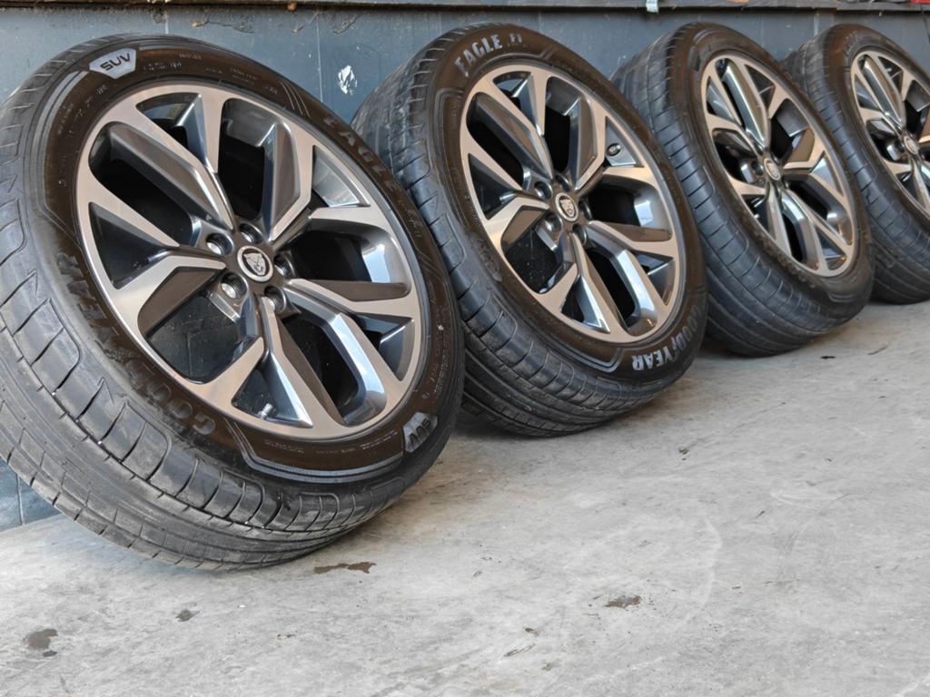 20" Originele Jaguar F Pace I Pace Zomerset Goodyear, Ophalen, Banden en Velgen, Jaguar, Personenwagen
