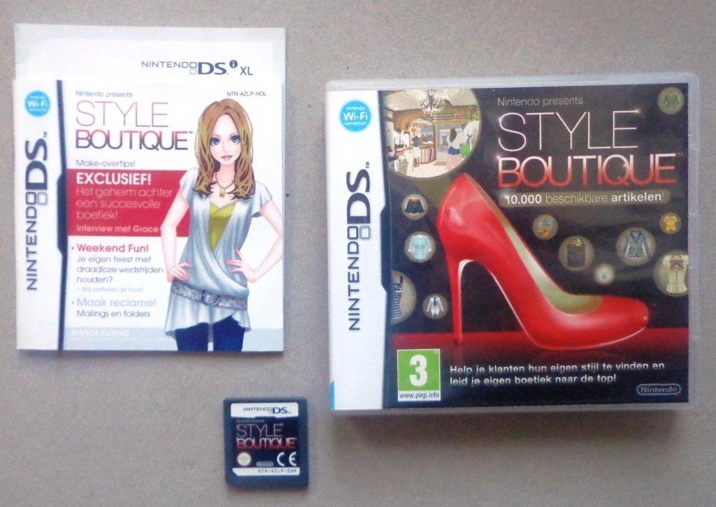 Style Boutique voor de Nintendo DS Compleet, Puzzel en Educatief, 1 speler, Ophalen of Verzenden, Zo goed als nieuw