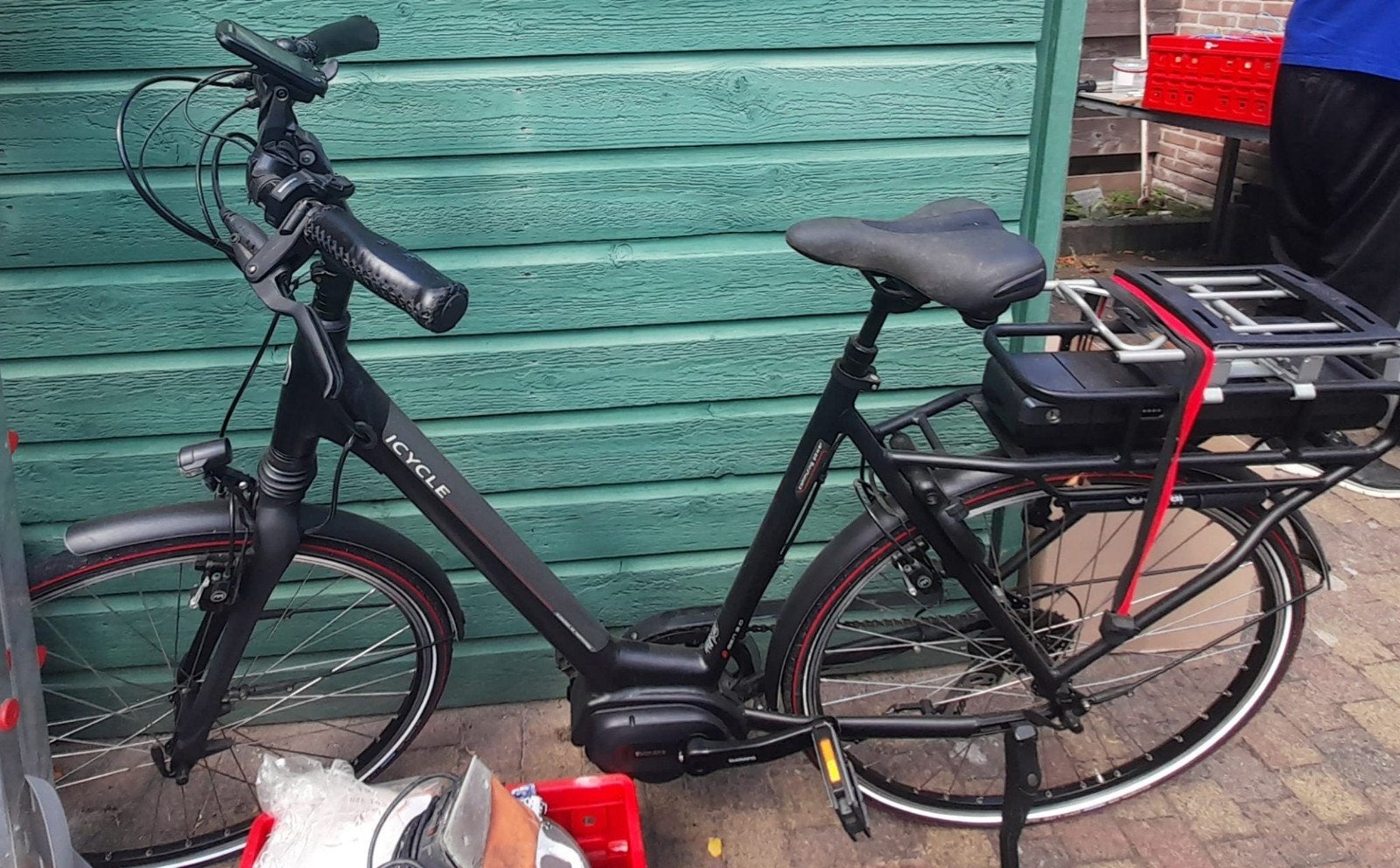 icycle elektrische fiets, Ophalen, Gebruikt, Overige merken, Versnellingen