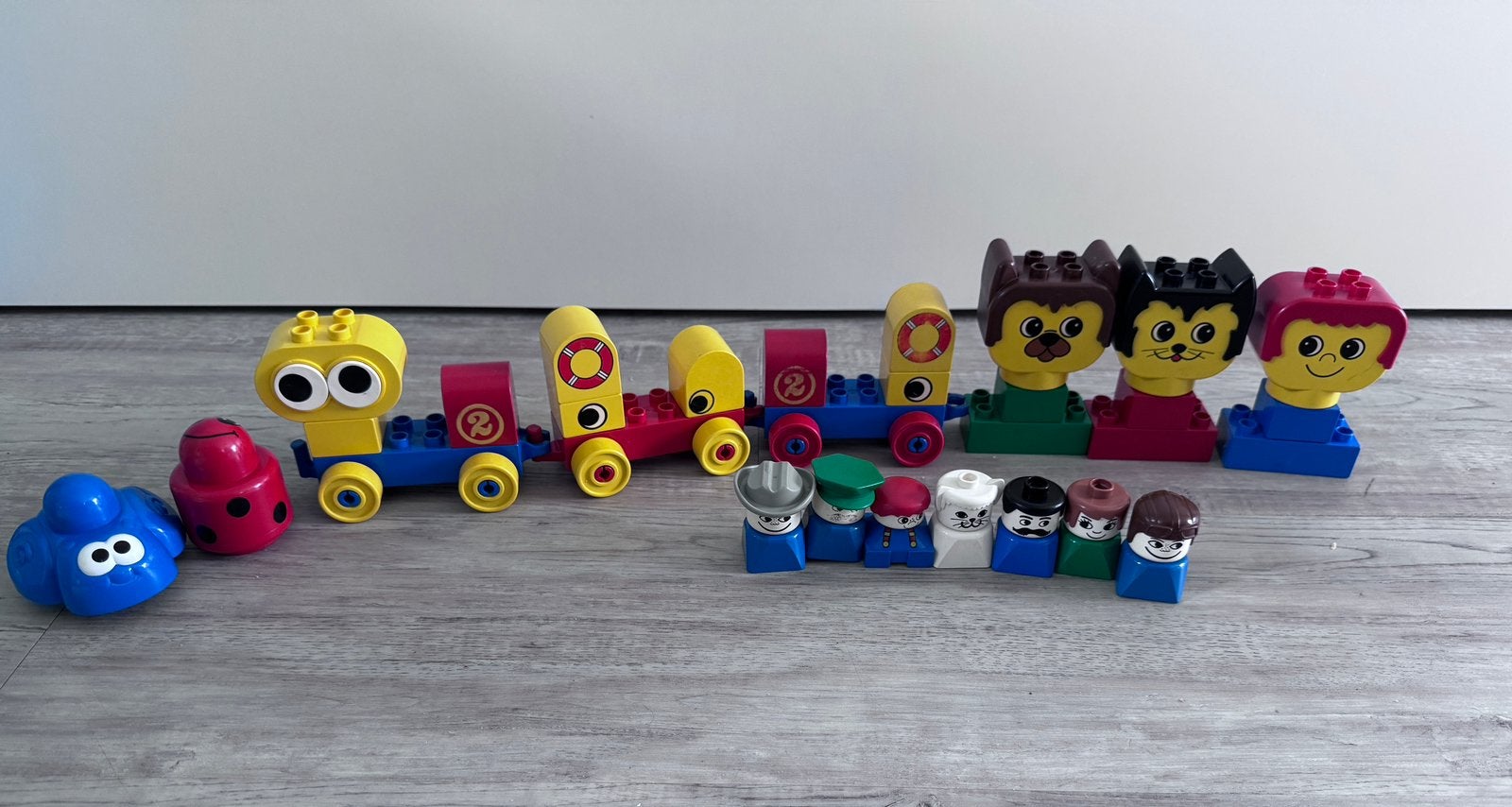 Zeldzame Vintage LEGO Duplo Primo lot –Jaren '70 / '80 / '90, Ophalen of Verzenden, Gebruikt, Lego Primo