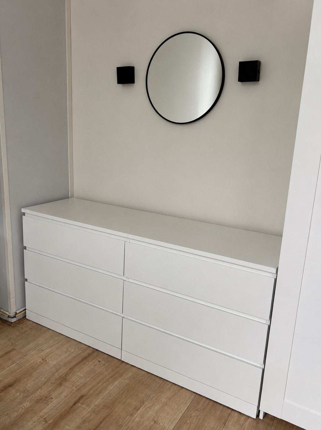 IKEA Ladekast met 6 laden - Wit, zo goed als nieuw, Ophalen, Gebruikt, 5 laden of meer, 150 tot 200 cm