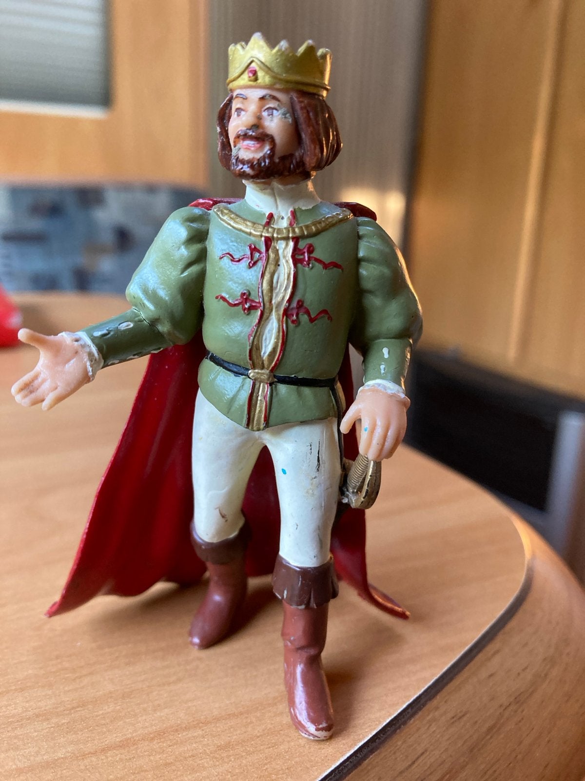 Papo  2002 Vintage Koning Figuur, Ophalen of Verzenden, Zo goed als nieuw