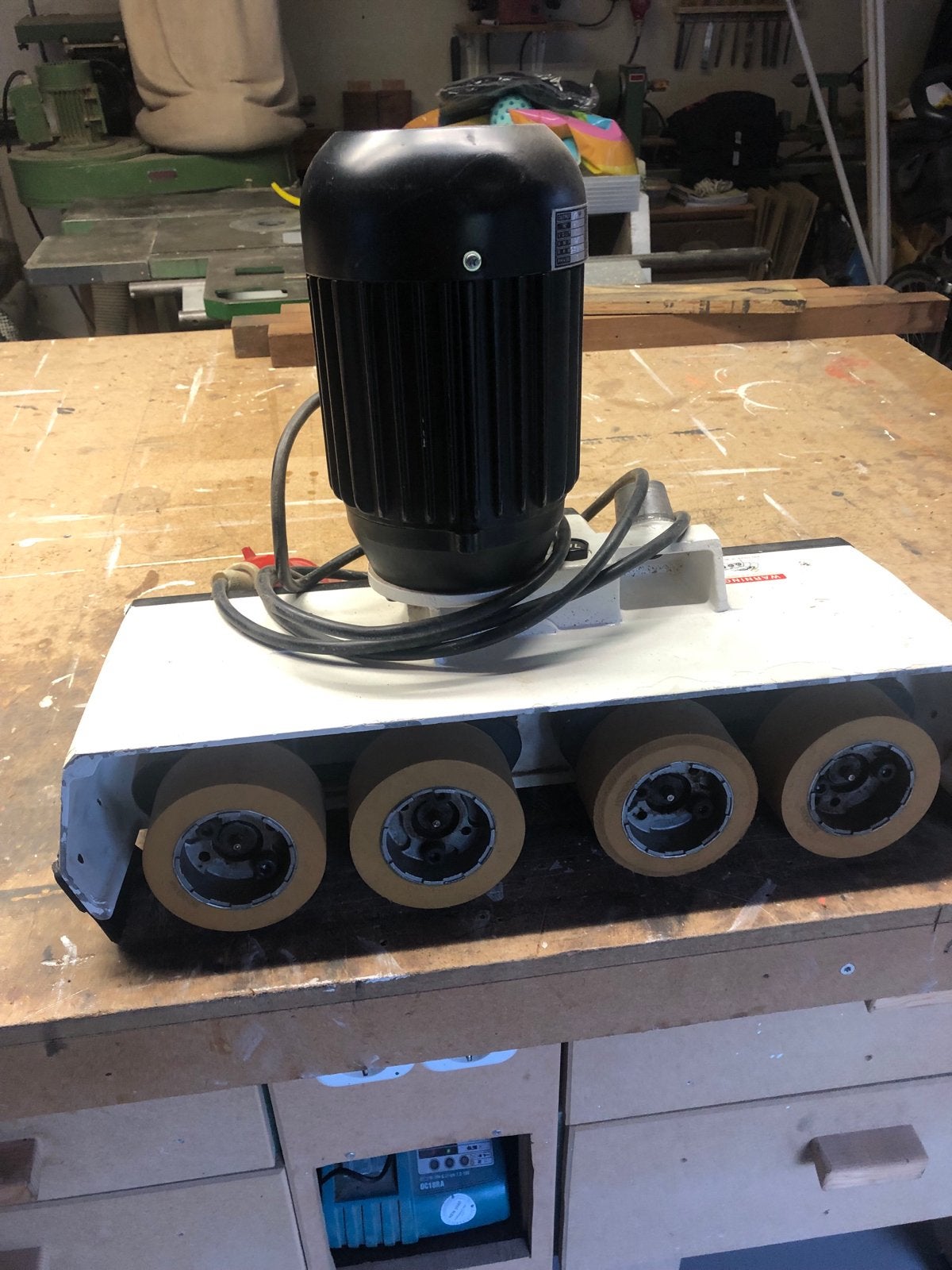 Spero AF408 4-rols aanvoerapparaat 380V 4 snelheden, Ophalen