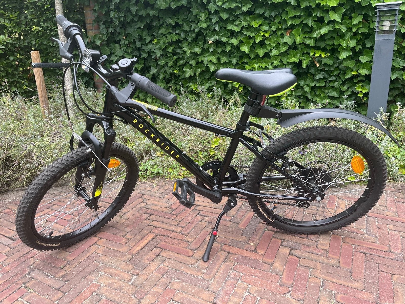 Rockrider EXPL 500 kinderfiets 20 inch - Zo goed als nieuw, Ophalen, Zo goed als nieuw, Velgrem, 16 tot 20 inch