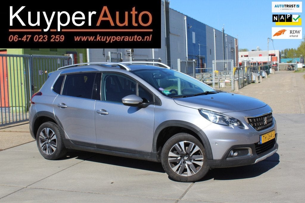 Peugeot 2008 1.2 PureTech Allure automaat BOMVOL OPTIES GOED, Auto's, Peugeot, Bedrijf, Te koop, ABS, Achteruitrijcamera, Airbags