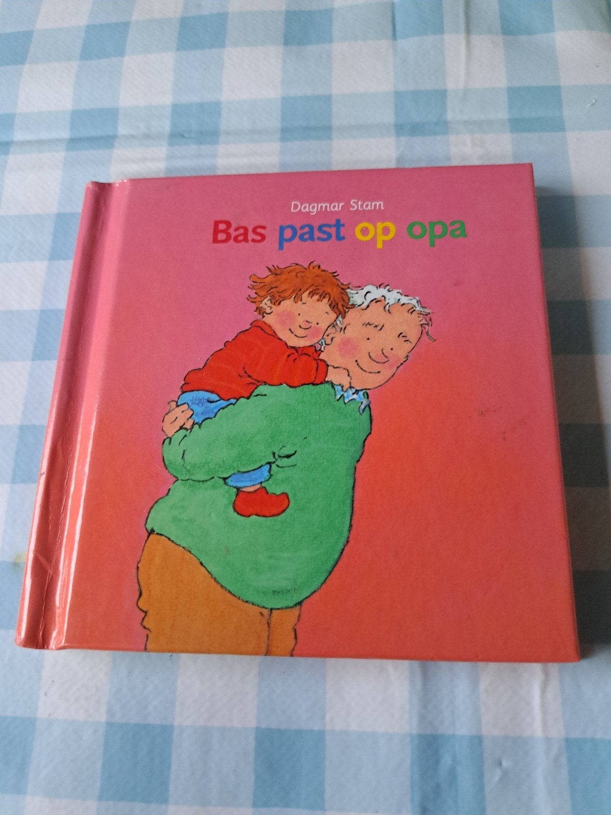 I: Bas past op opa - Dagmar Stam (Kinderboek), Ophalen of Verzenden, Zo goed als nieuw, Dagmar Stam, 2 tot 3 jaar