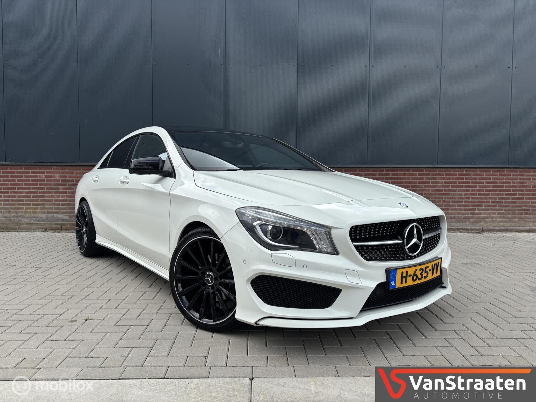 Mercedes CLA-klasse 200 Edition 1 | AMG Styl | Pano | Xenon, Auto's, Gebruikt, 715 kg, Wit, 1595 cc