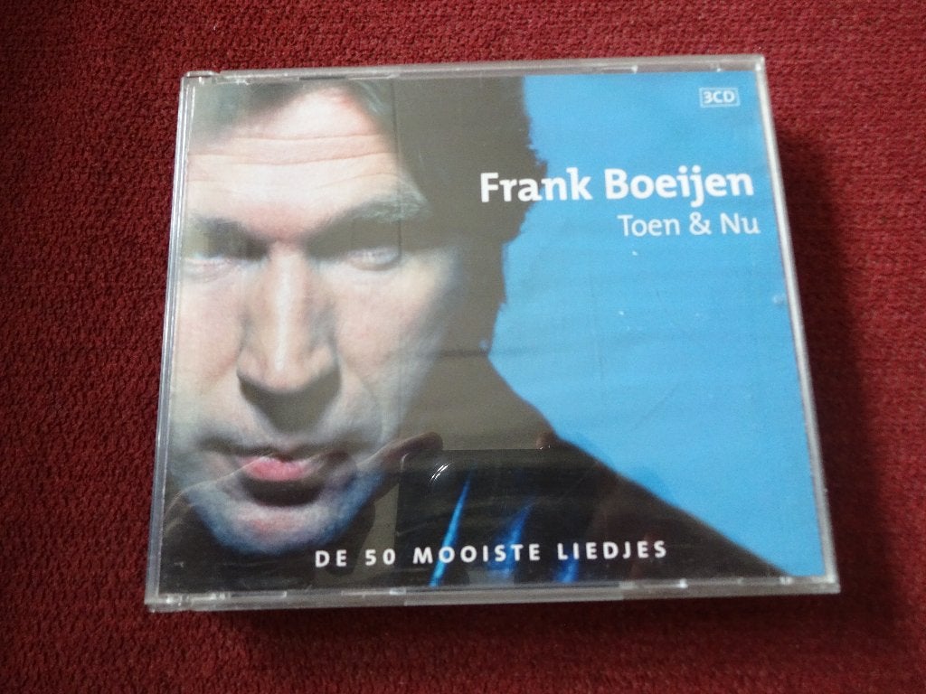 3 CD Frank Boeijen – Toen & Nu (De 50 Mooiste Liedjes), Gebruikt, Boxset, Ophalen of Verzenden, Pop