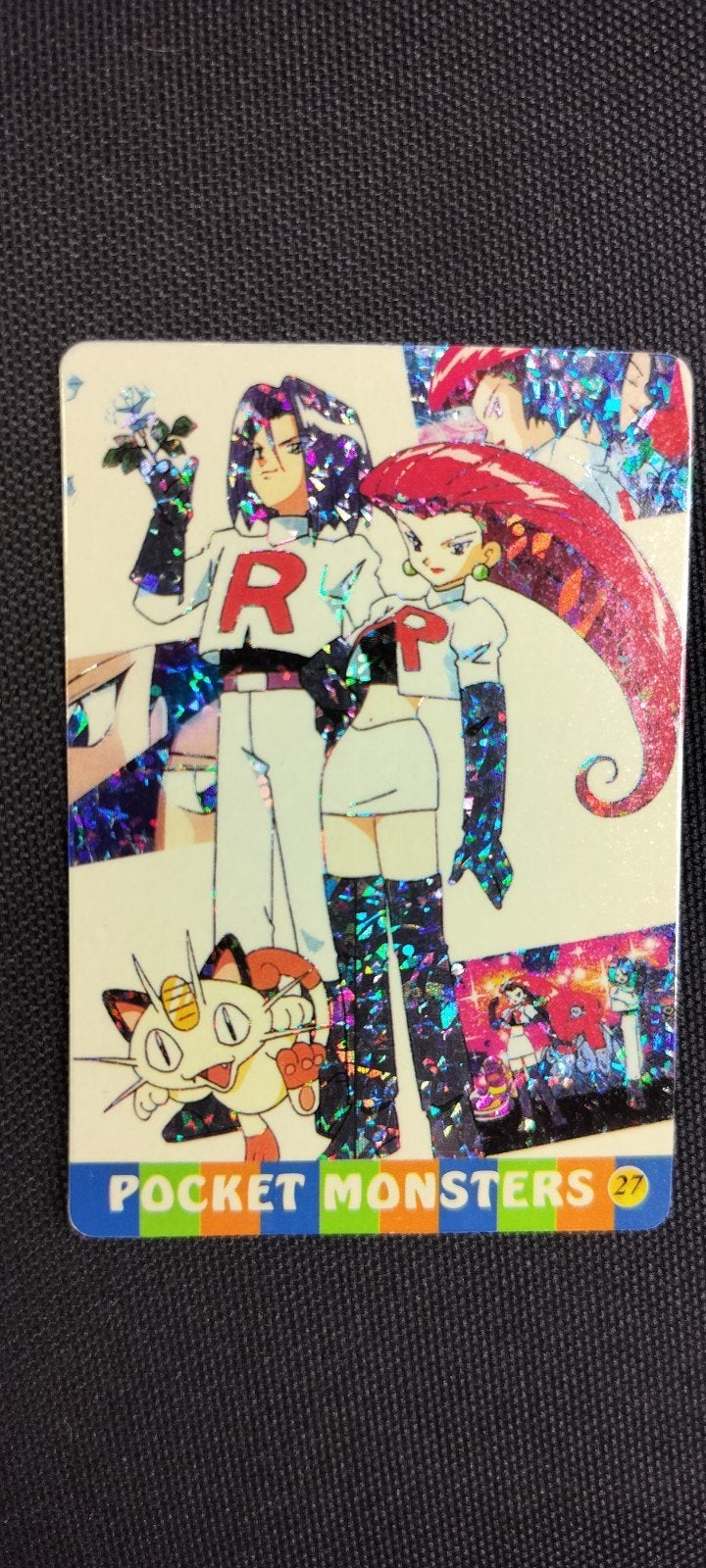 vending machine team rocket, Ophalen of Verzenden, Zo goed als nieuw, Losse kaart, Foil