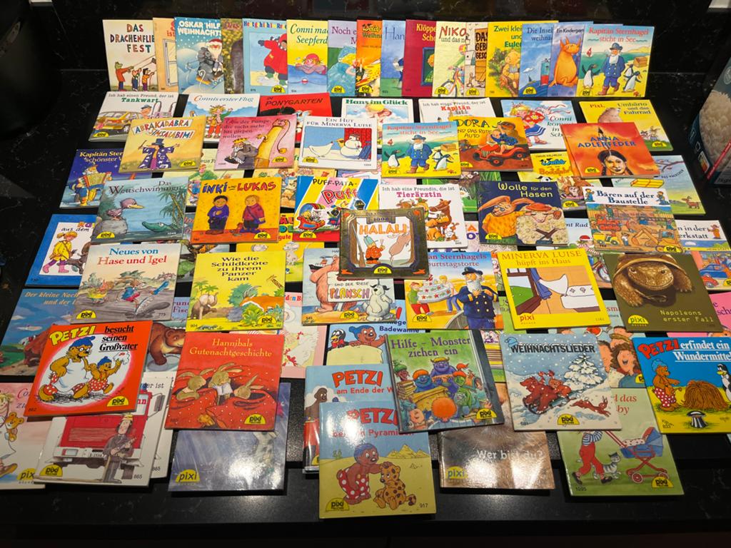 Grote collectie Pixi boeken in het Duits - Diverse verhalen, Ophalen of Verzenden, Gelezen, Sprookjes