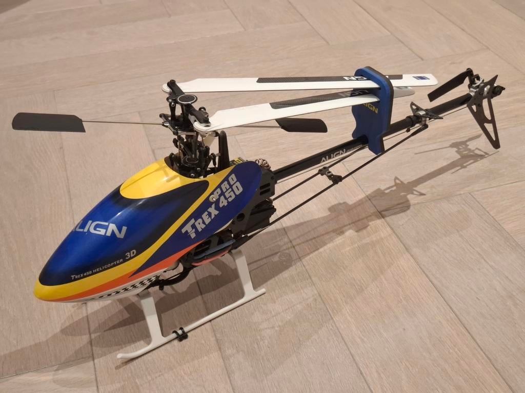 RC Helicopter Align T-Rex 450 New! Complete, Ophalen of Verzenden