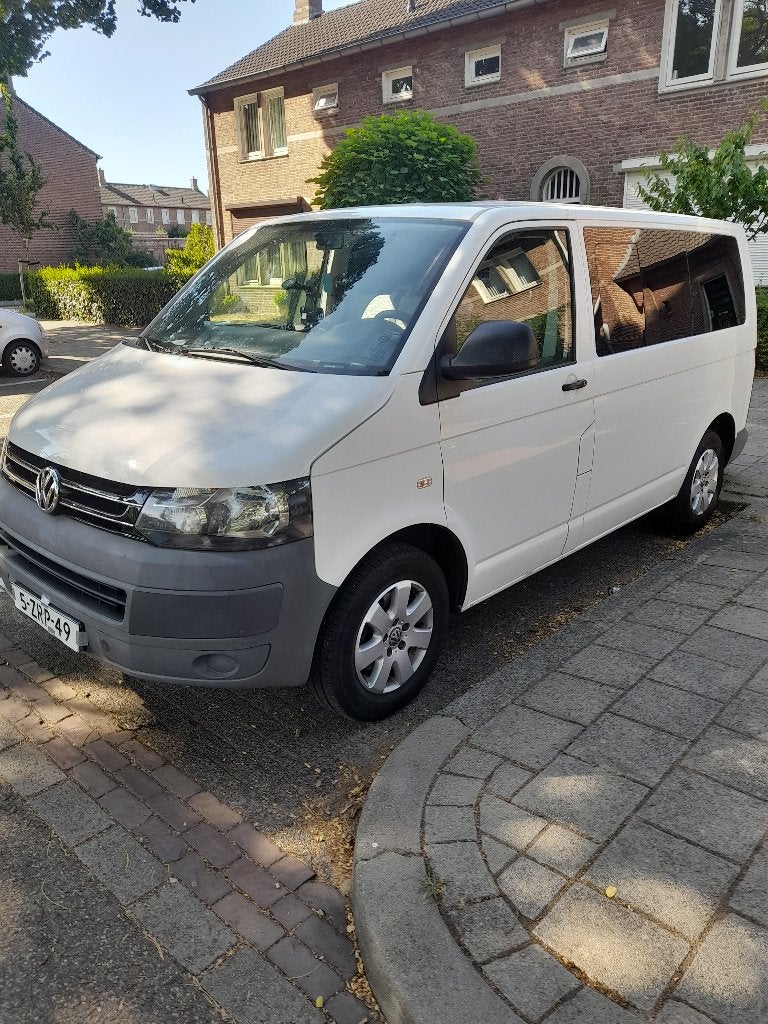Volkswagen Transporter 2.0 TDI 75KW Kombi L1h1 2011 Wit, Voorwielaandrijving, Euro 5, Stof, Wit