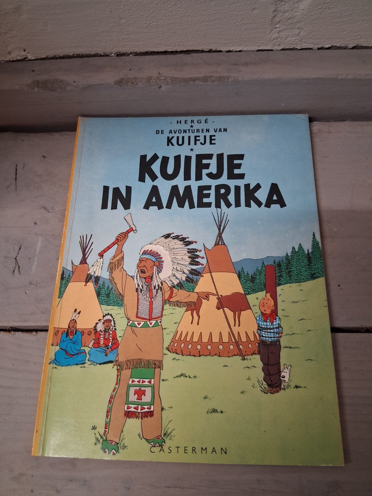 Kuifje in Amerika 1947, Boeken, Eén stripboek, Ophalen of Verzenden