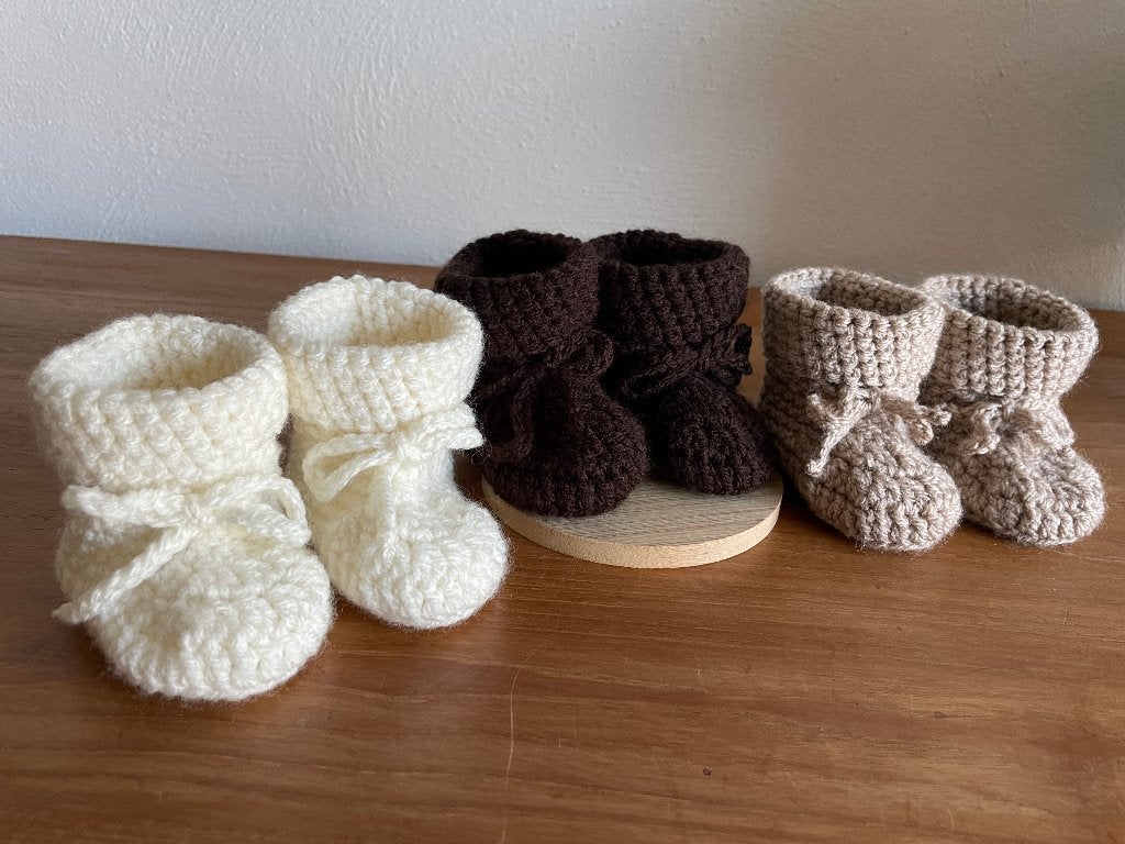 Baby slofjes booties babykleding, Ophalen of Verzenden, Nieuw, Jongetje of Meisje, Slofjes