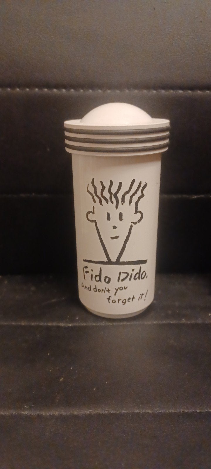 Vintage Fido Dido beker/potje - Zeldzaam verzamelobject, Ophalen of Verzenden, Gebruikt